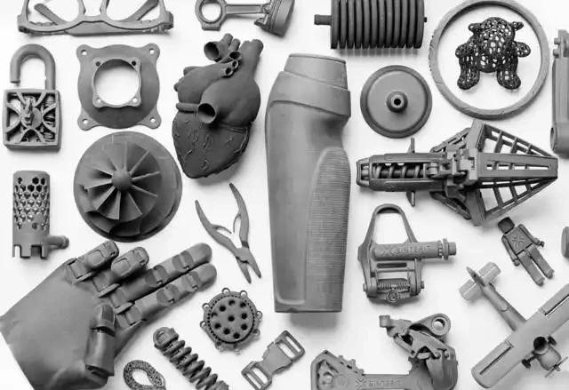 SLS 3D printed robotic gripper and end-of-arm tooling in an automation cell