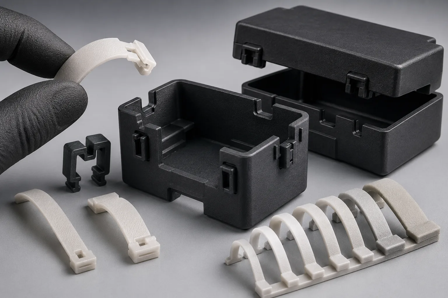 Best SLS Material for Snap-Fit Parts: PA12, PA11, or Reinforced Nylon?
